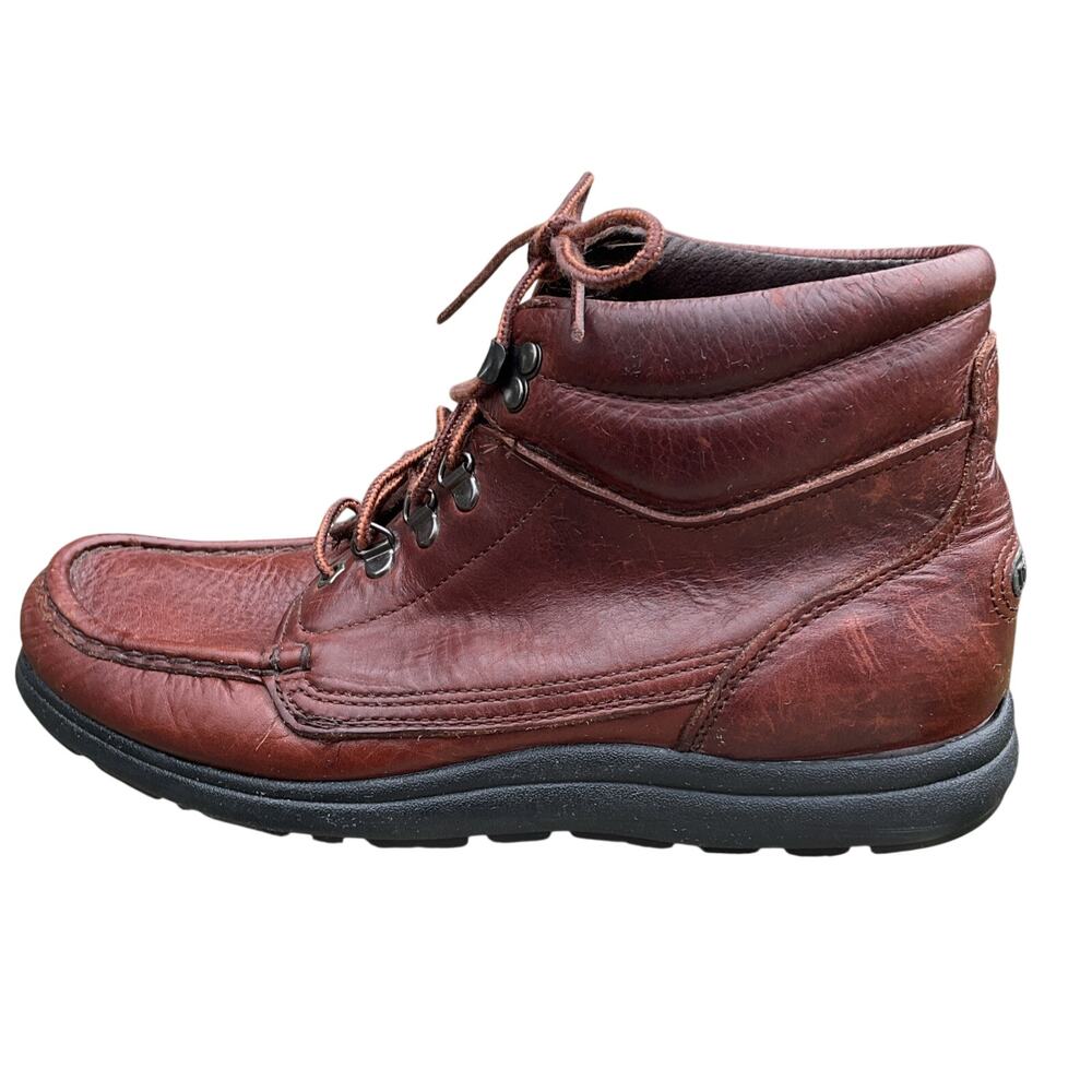 Vintage Dexter Hiking Boots Men's‎ Size 9.5 M Brown Leather P559 2 Made In USA